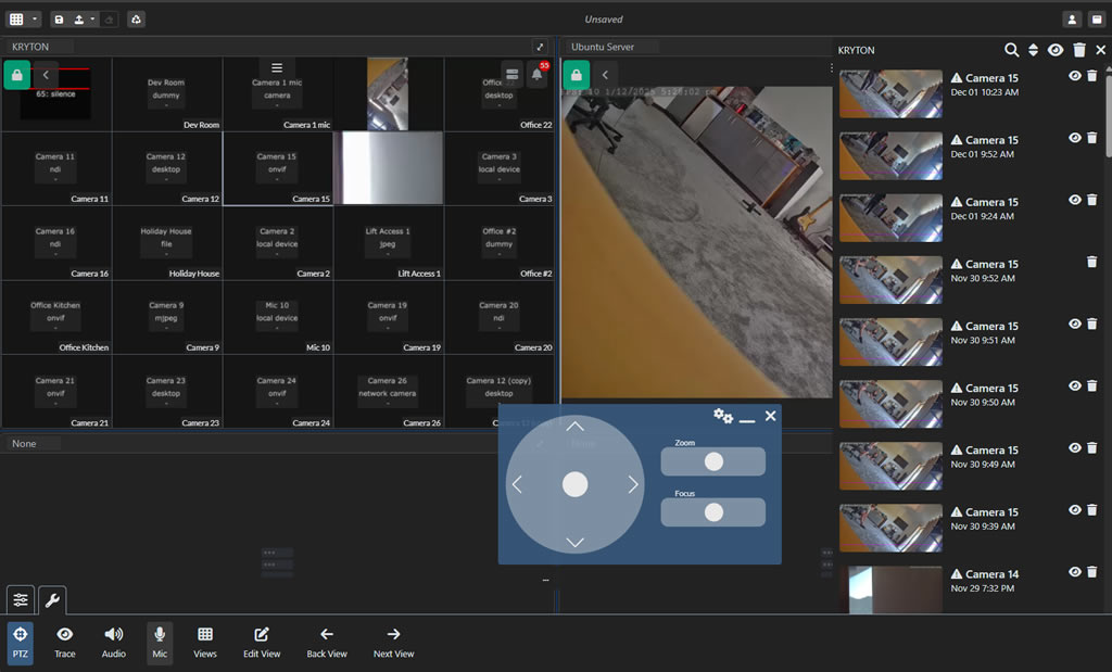 Controlling multiple Agent DVR servers in one UI